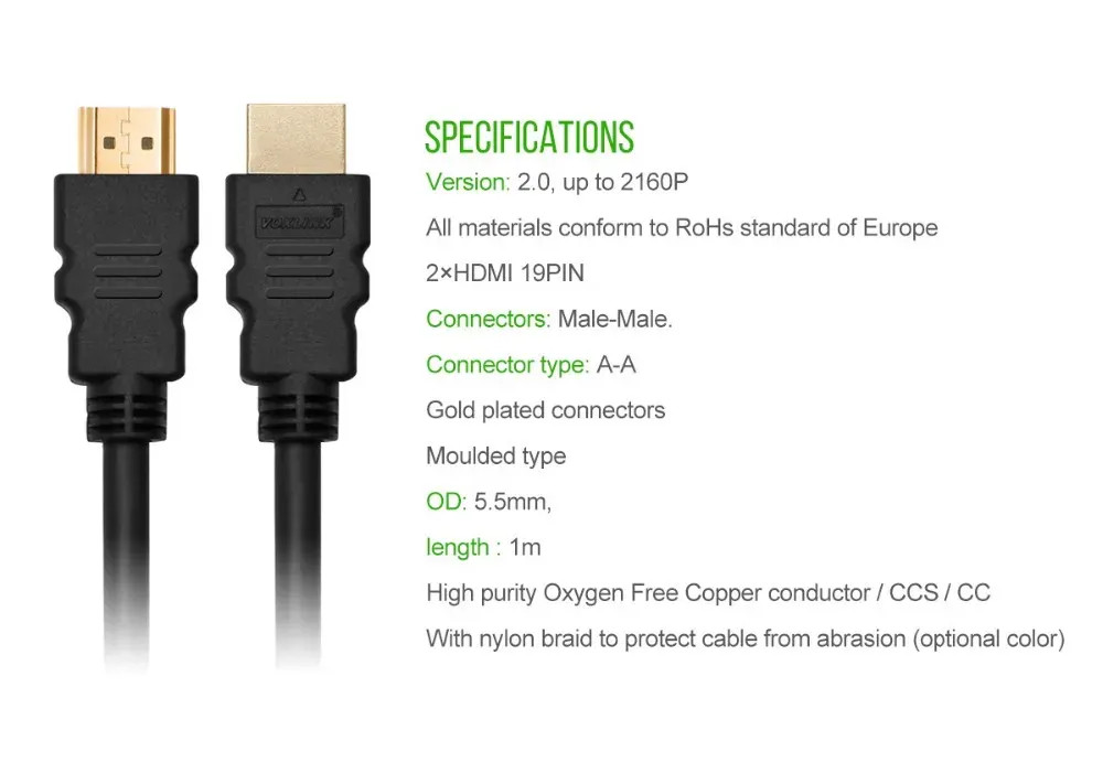 Câble HDMI connecté à un téléviseur