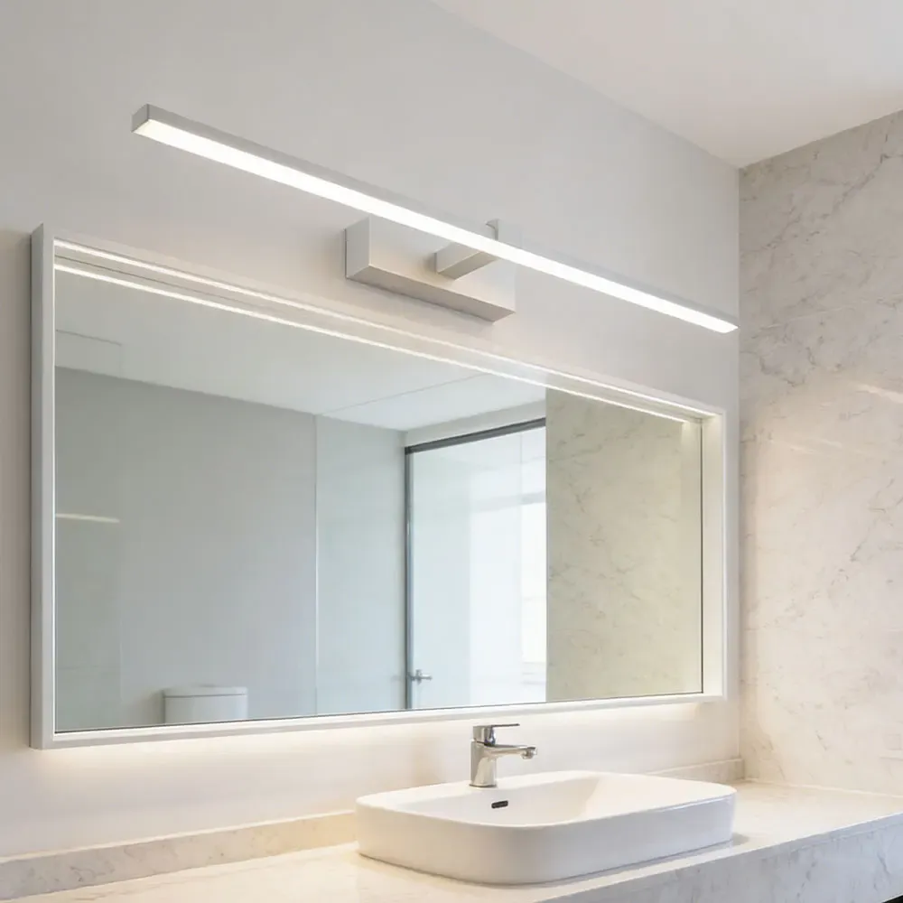 Applique murale LED moderne pour miroir de coiffeuse, salle de bain, miroir de maquillage, lampe frontale, luminaire d'intérieur, décoration - Image 1