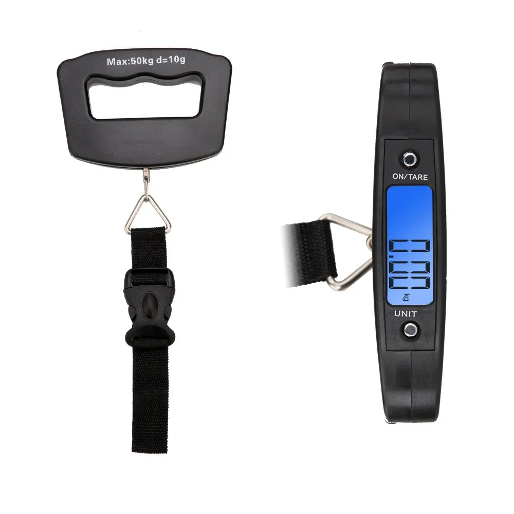 Pèse-bagages numérique LCD portable avec sangle, balance électronique 50 kg / 110 lb 5
