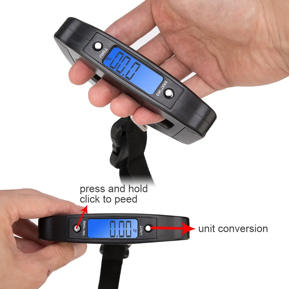 Balance de valise numérique LCD portable