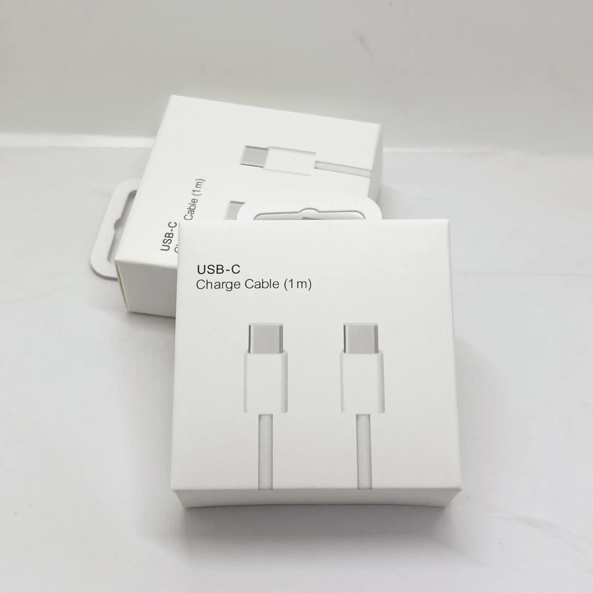 Câble USB-C d'origine pour iPhone 16, 15 Pro Max, charge rapide PD 60 W, compatible Huawei, Xiaomi et Samsung Type-C, câble tressé 1