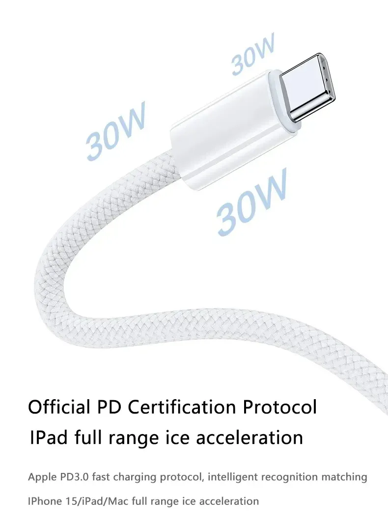 Câble USB-C avec accessoires