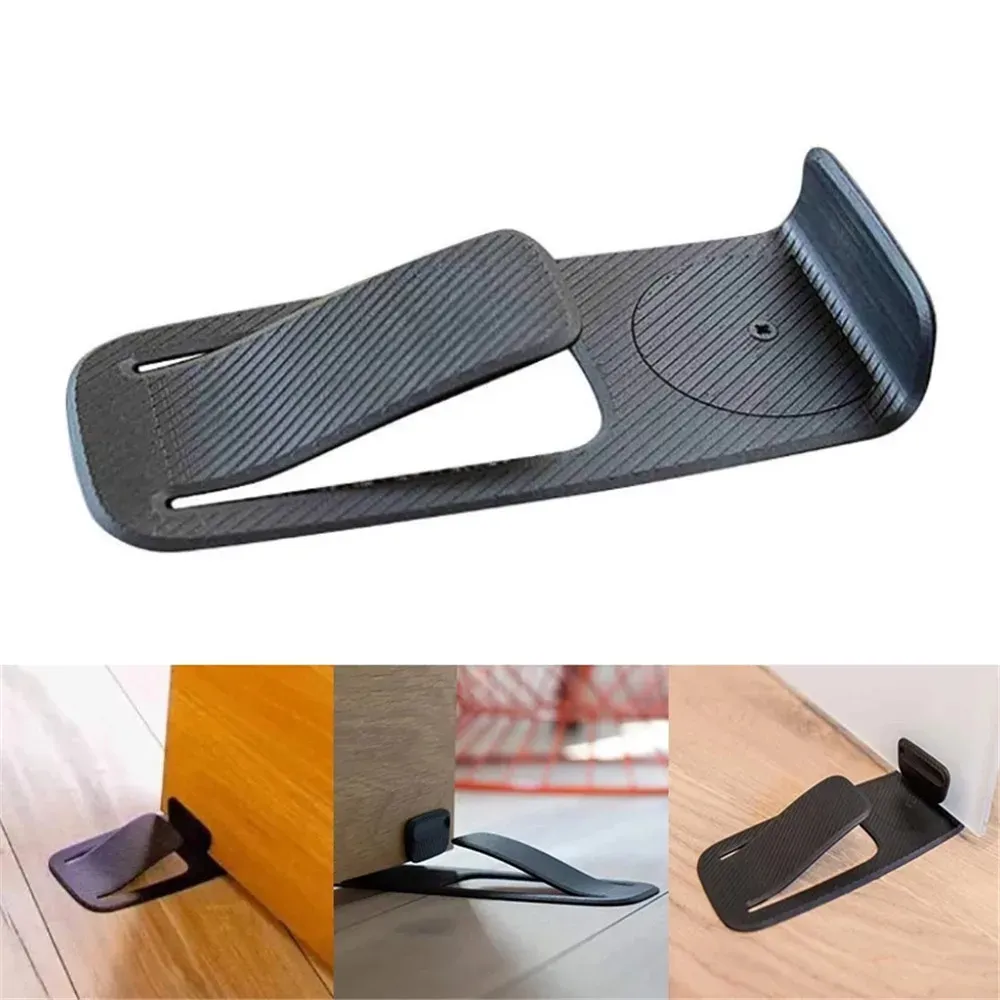 Butoir de porte multifonction, protecteur de sécurité, cale-porte créative en forme de coin, arrêt de porte de sol sécurisé 1