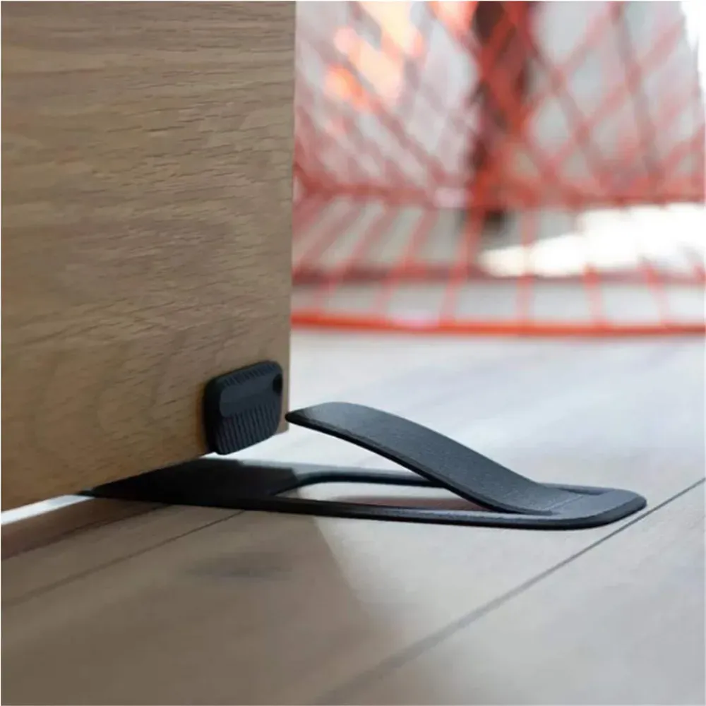 Butoir de porte multifonction, protecteur de sécurité, cale-porte créative en forme de coin, arrêt de porte de sol sécurisé 5