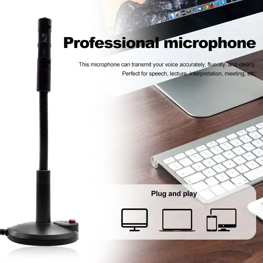 Microphone USB premium pour ordinateur