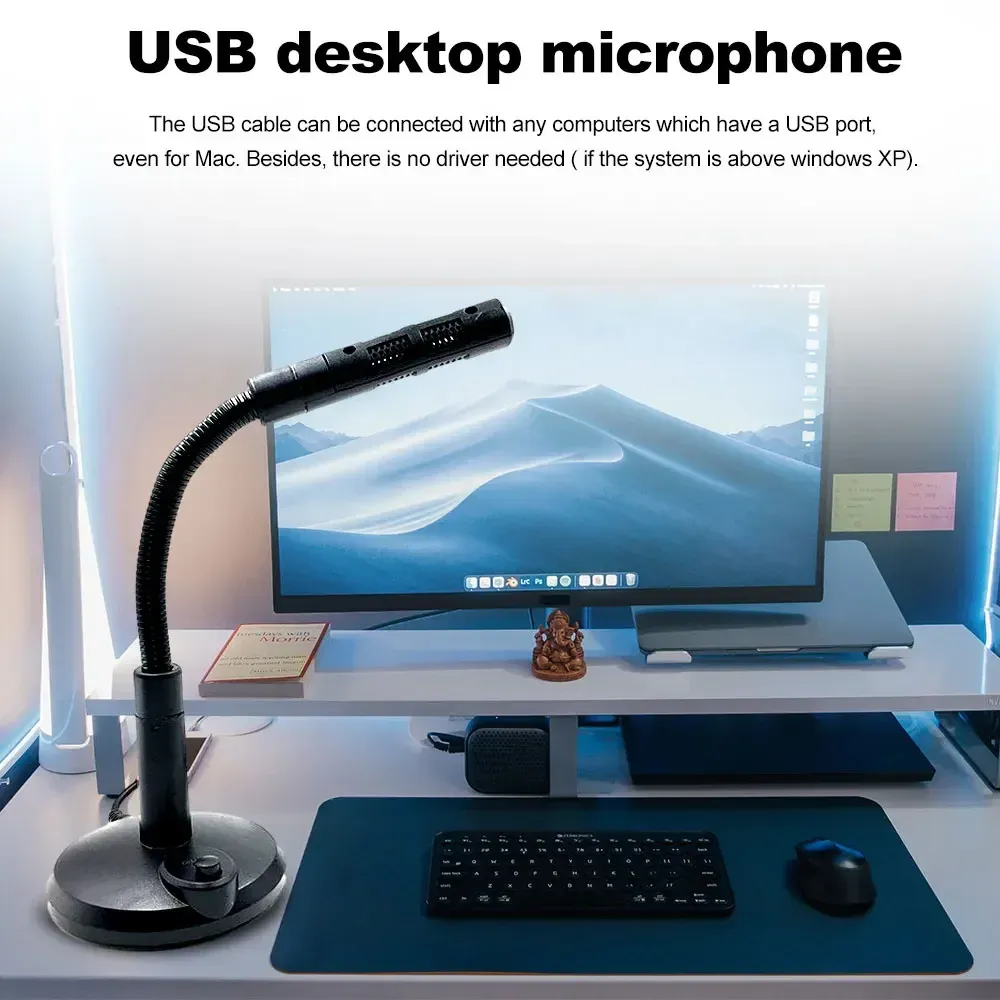 Microphone USB pour streaming et podcast