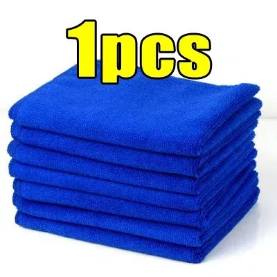 Chiffons de nettoyage en microfibre non pelucheux, lavettes réutilisables super absorbantes pour vitres de voiture 7