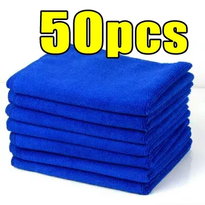 Chiffons de nettoyage en microfibre non pelucheux, lavettes réutilisables super absorbantes pour vitres de voiture 10
