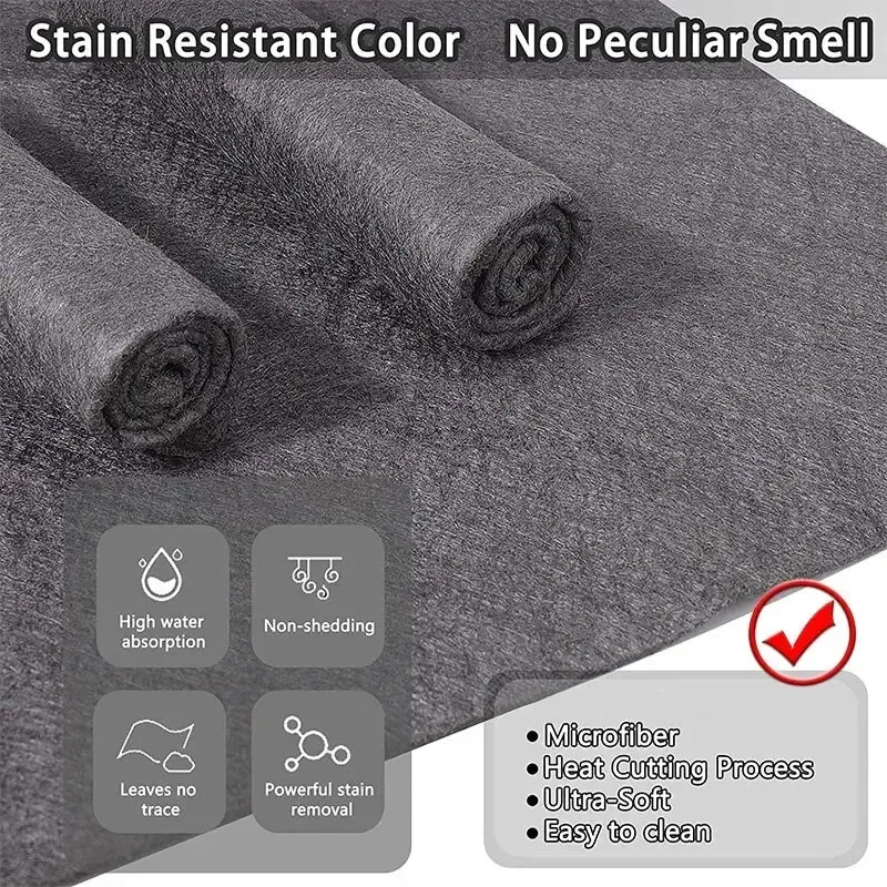 1, 3, 5 ou 10 chiffons magiques en microfibre réutilisables pour le nettoyage des vitres, miroirs et surfaces de cuisine 3
