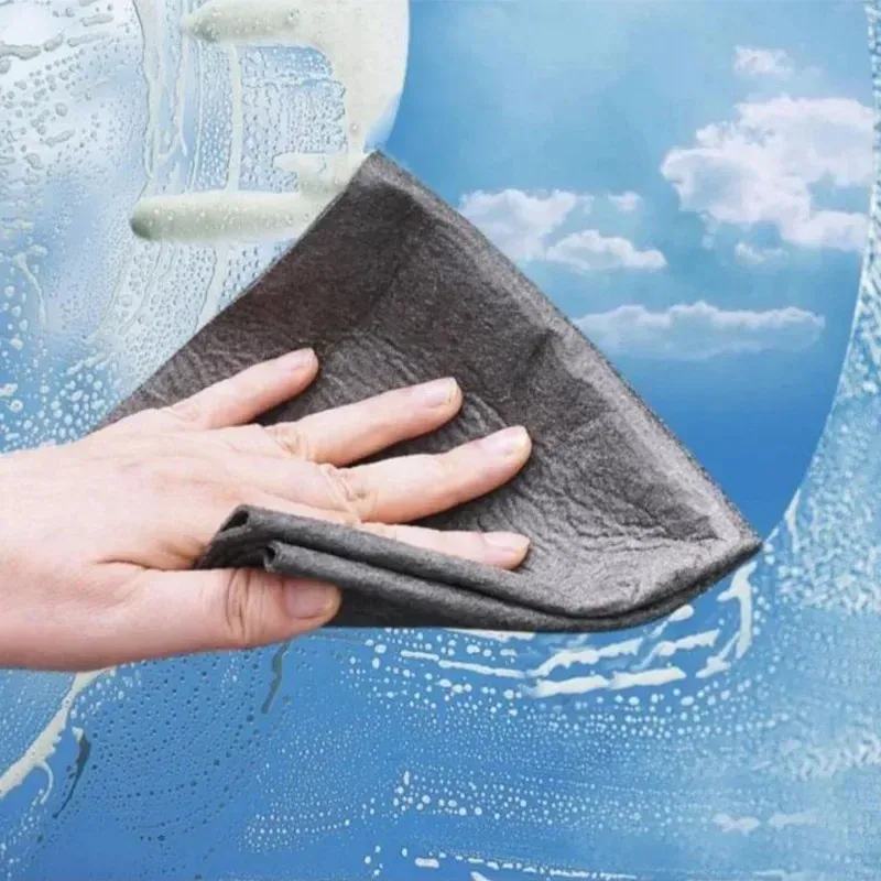 Détail des chiffons en microfibre