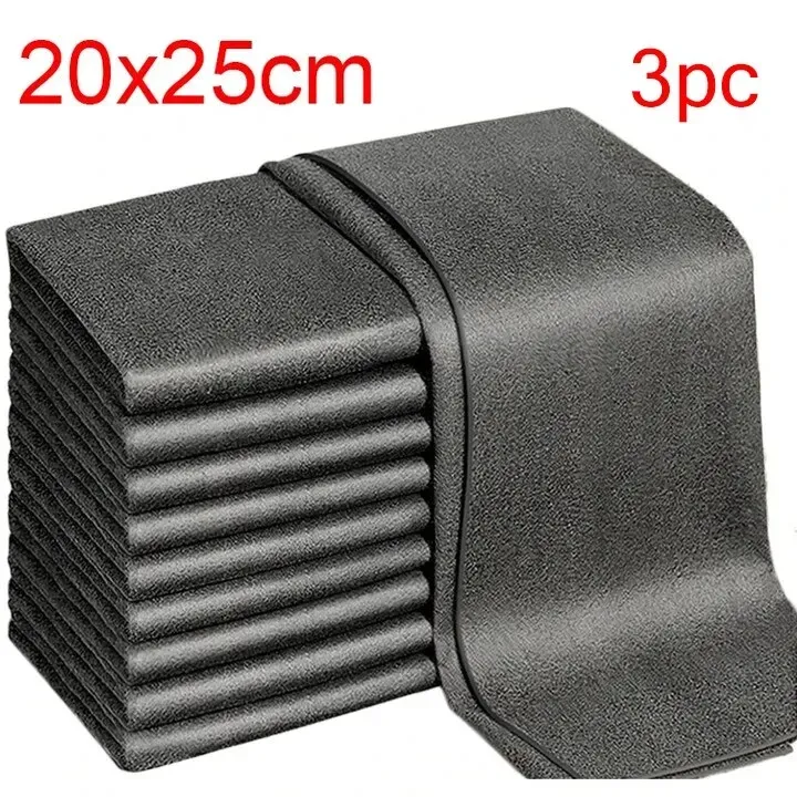 1, 3, 5 ou 10 chiffons magiques en microfibre réutilisables pour le nettoyage des vitres, miroirs et surfaces de cuisine 12