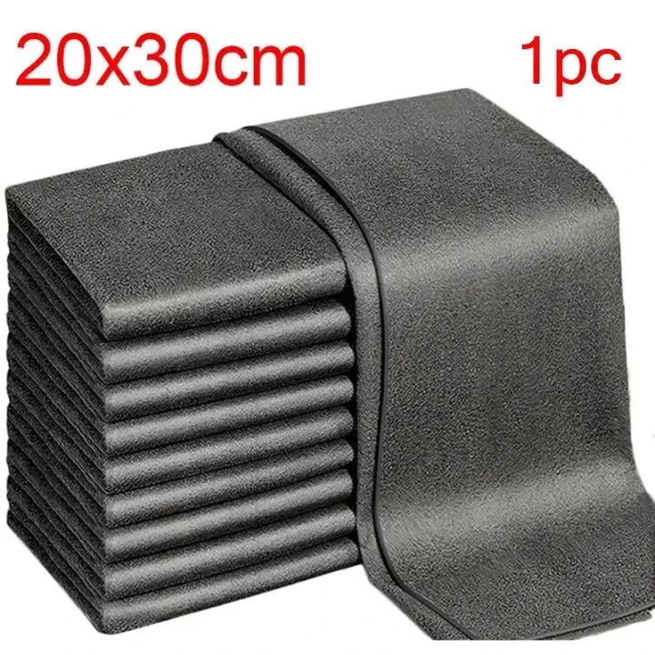 1, 3, 5 ou 10 chiffons magiques en microfibre réutilisables pour le nettoyage des vitres, miroirs et surfaces de cuisine 10