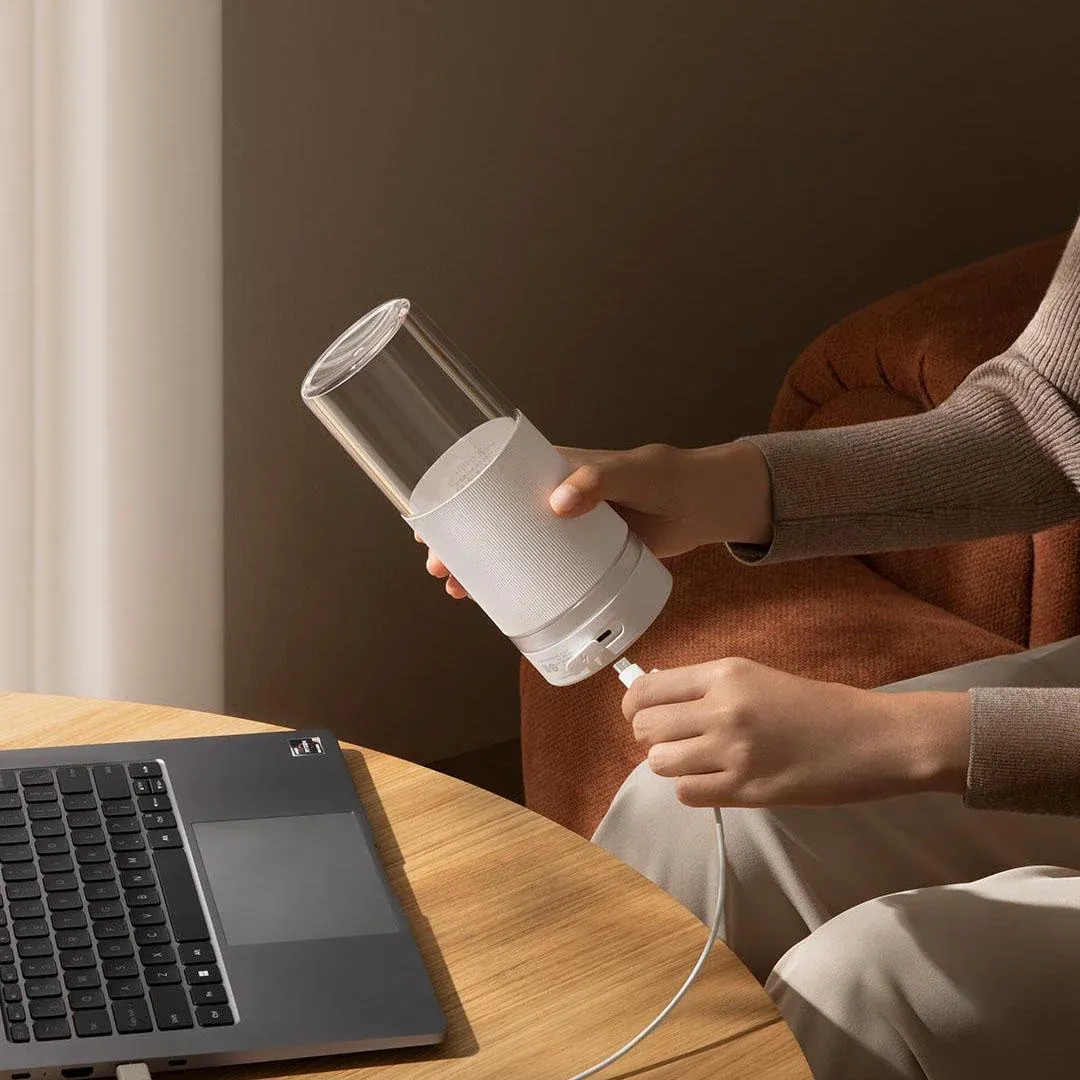 Mixeur portable Xiaomi MIJIA 2,40S, extraction rapide de jus, 19 500 tr/min, capacité 300 ml, mixeur-presse-agrumes, corps en PCTG 2