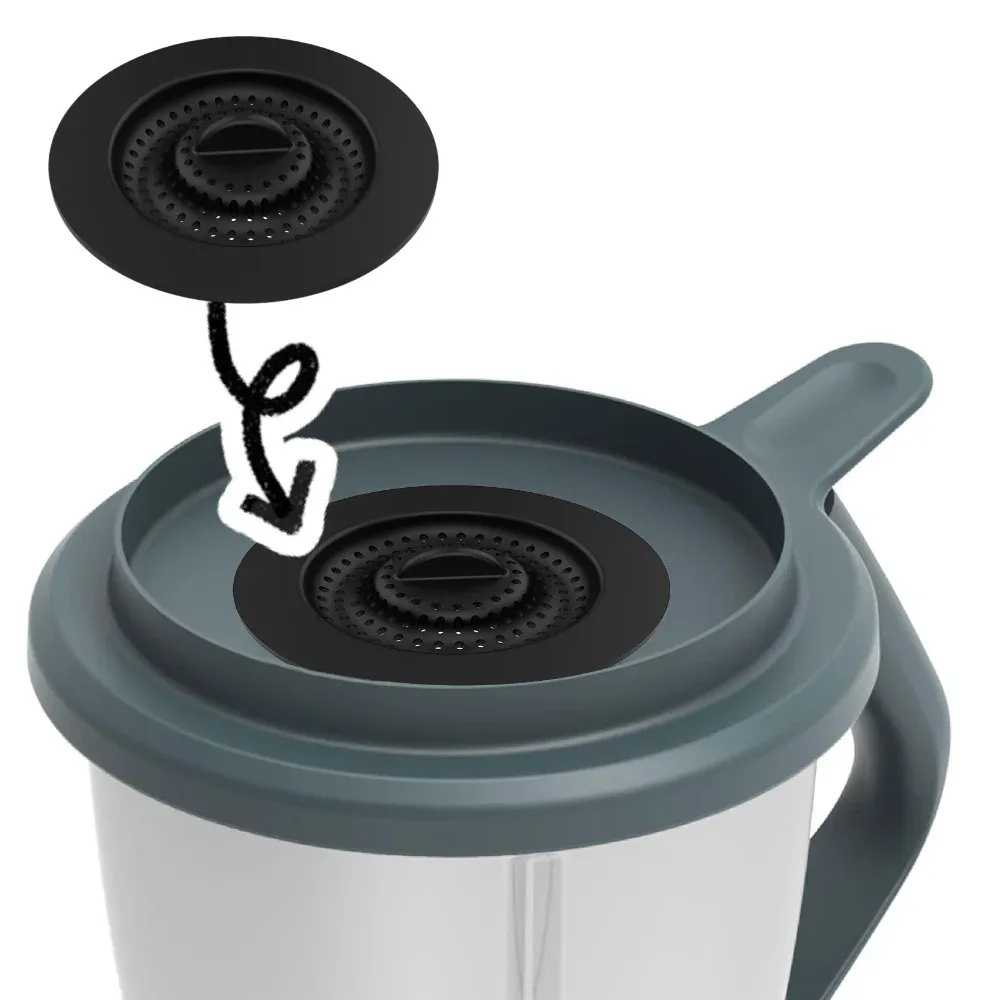 Protection anti-éclaboussures en silicone pour Thermomix TM6, TM5 et TM31 et Monsieur Cuisine Connect, 1 pièce 2