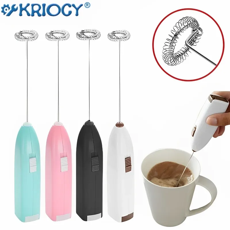 Mini fouet électrique sans fil portable pour café et cappuccino - Image 1