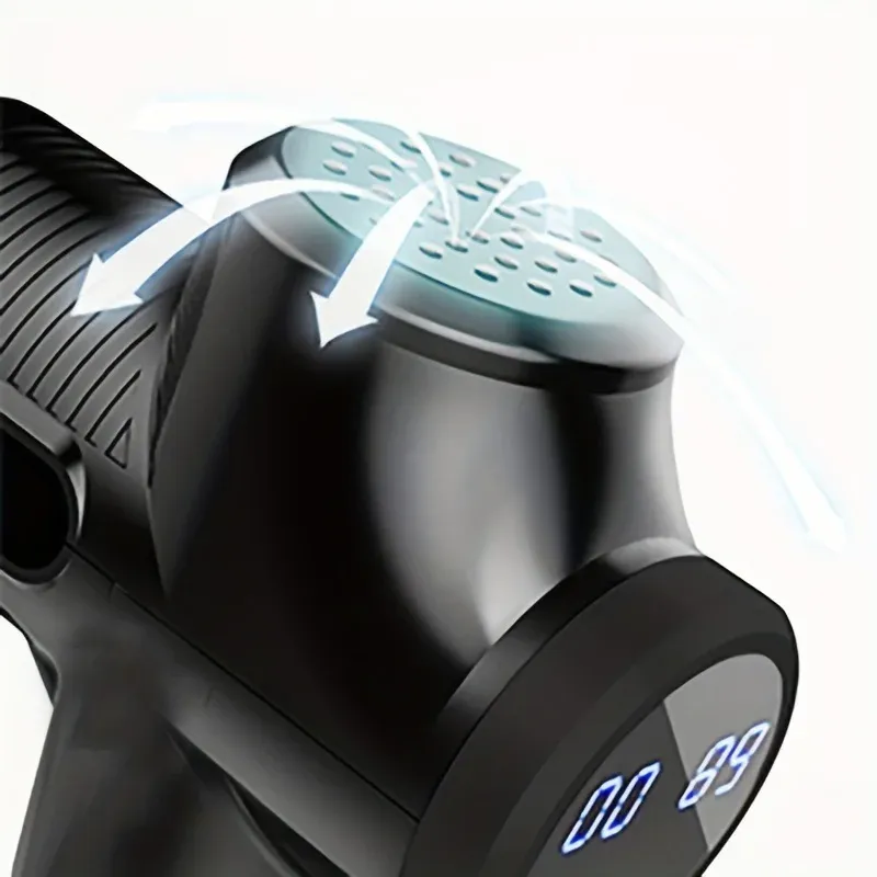 Pistolet de massage, détails