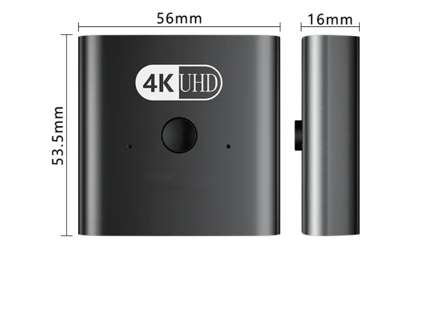 Commutateur HDMI bidirectionnel, configuration complète