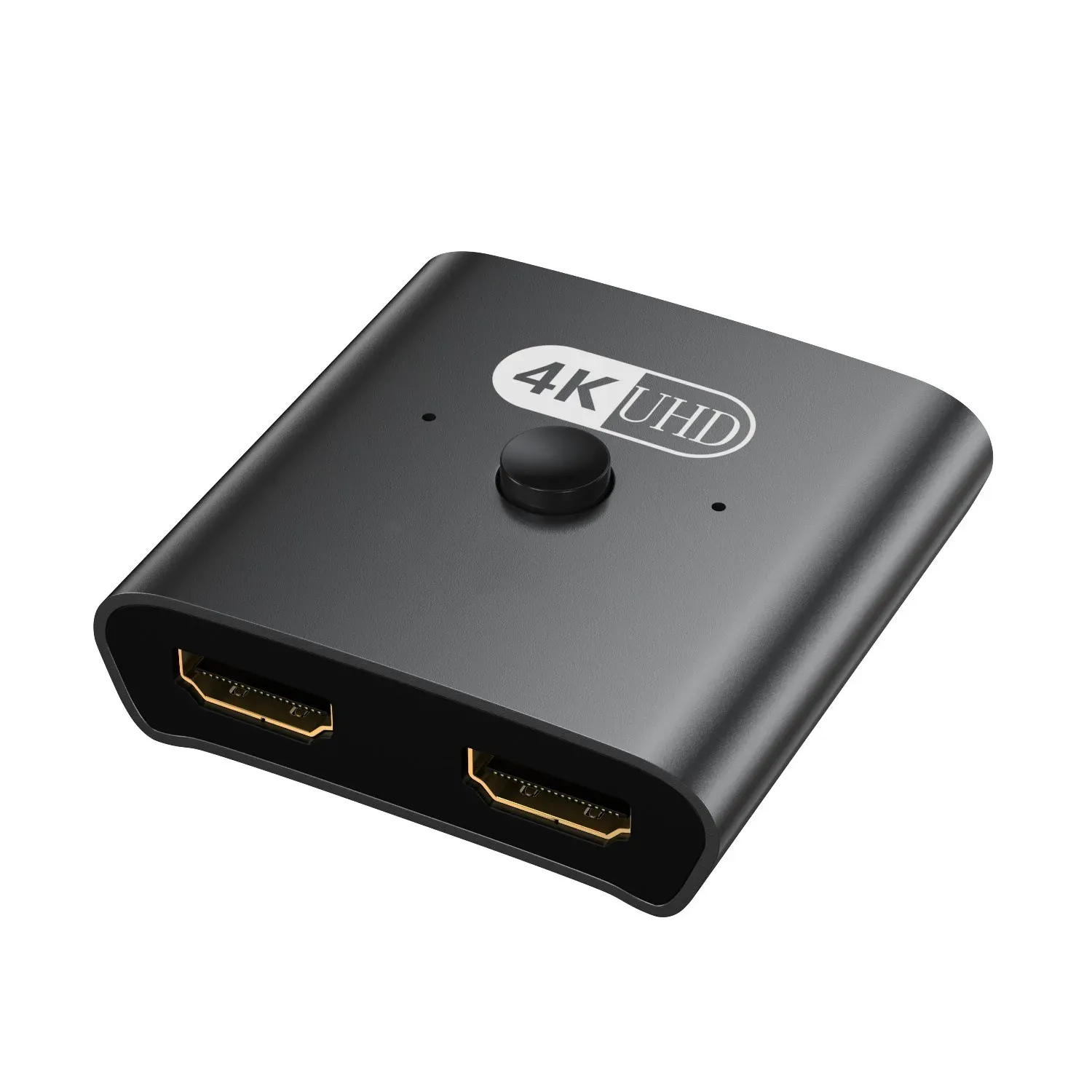 Commutateur HDMI bidirectionnel, finition aluminium