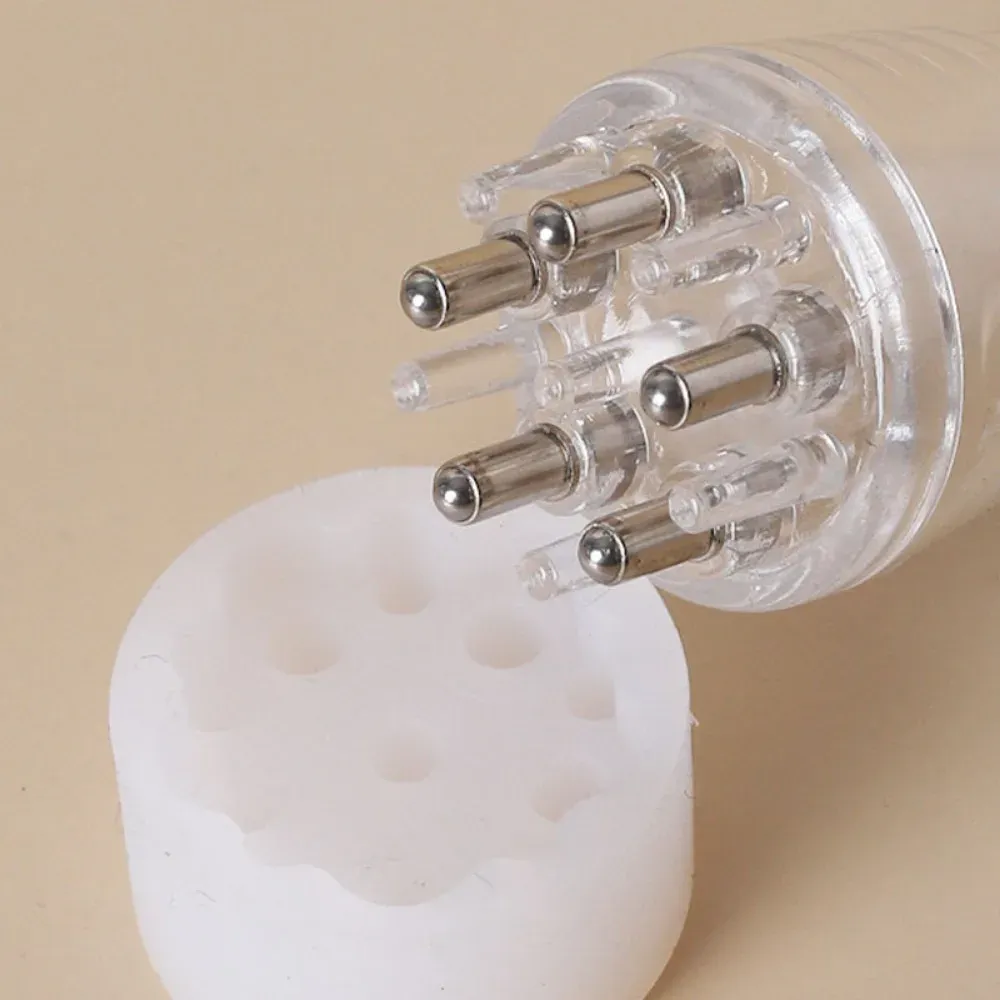 Peigne applicateur d'huile pour cuir chevelu, mini brosse de massage du cuir chevelu, masseur à huile essentielle, applicateur d'huile pour cheveux, outil de soin capillaire 6
