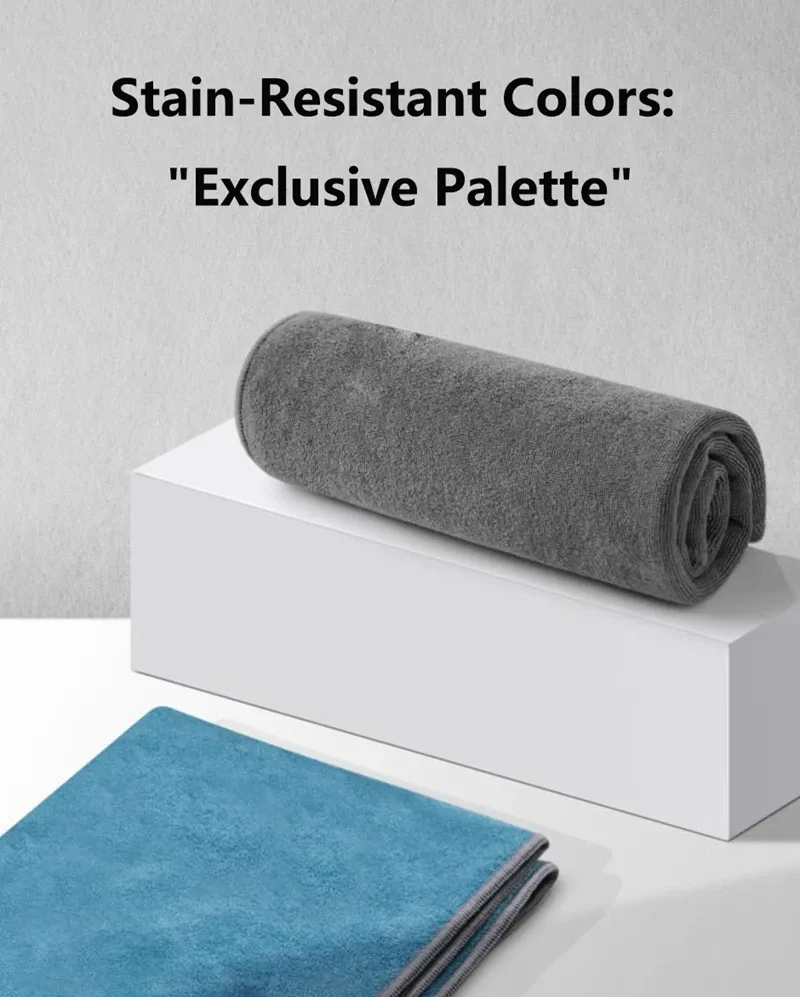 Chiffon de séchage microfibre pour carrosserie