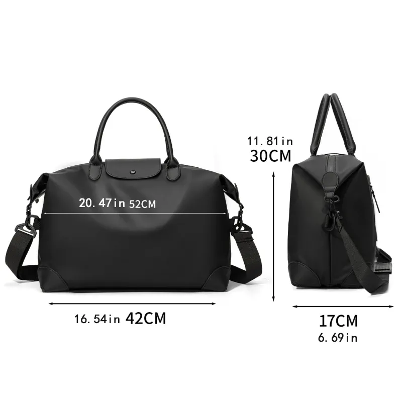 Sac fourre-tout de voyage grande capacité – Style sportif pour voyages, sport et aventures en plein air 4