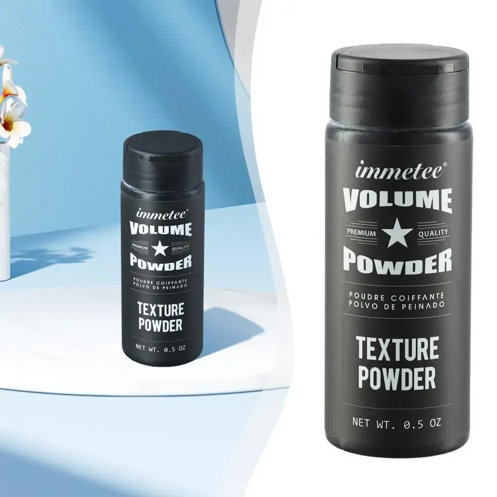 Poudre coiffante volumisante longue tenue pour hommes et femmes, contrôle de l'huile, non irritante 3