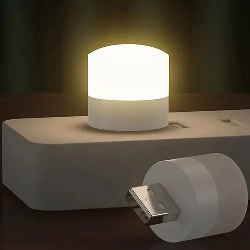 Lampe de lecture LED USB portable 5 V, mini lampe de livre pliable, lampe de camping et de chevet, lampe de table pour batterie externe et ordinateur portable