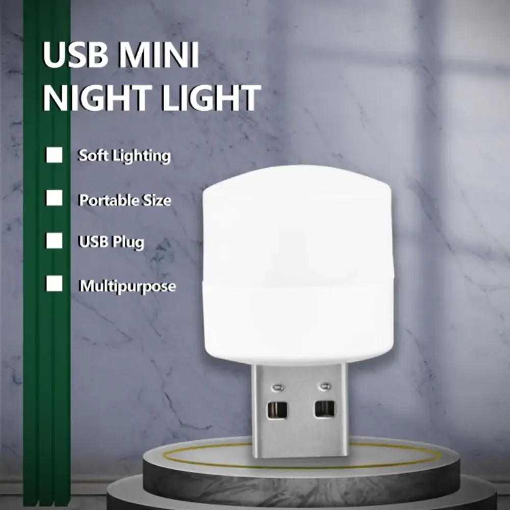 Lampe de lecture LED USB portable, vue d'ensemble