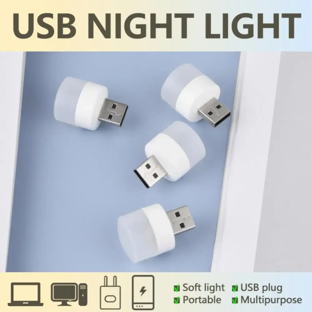 Lampe LED USB portable en situation d'utilisation