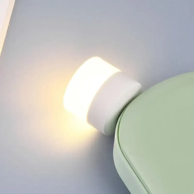 Lampe de lecture LED USB portable 5 V, mini lampe de livre pliable, lampe de camping et de chevet, lampe de table pour batterie externe et ordinateur portable 7