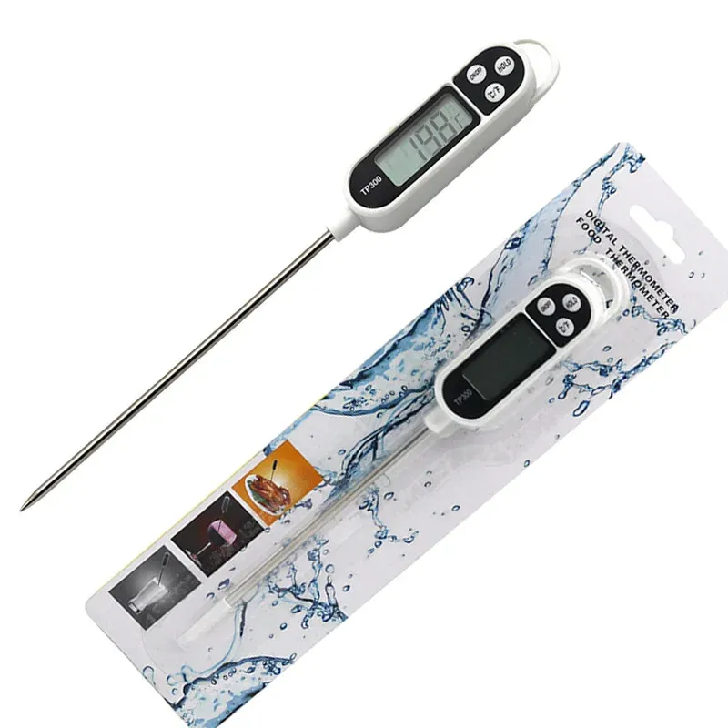 Thermomètre numérique de cuisine TP300 avec sonde alimentaire pour eau, huile et viande - Image 1