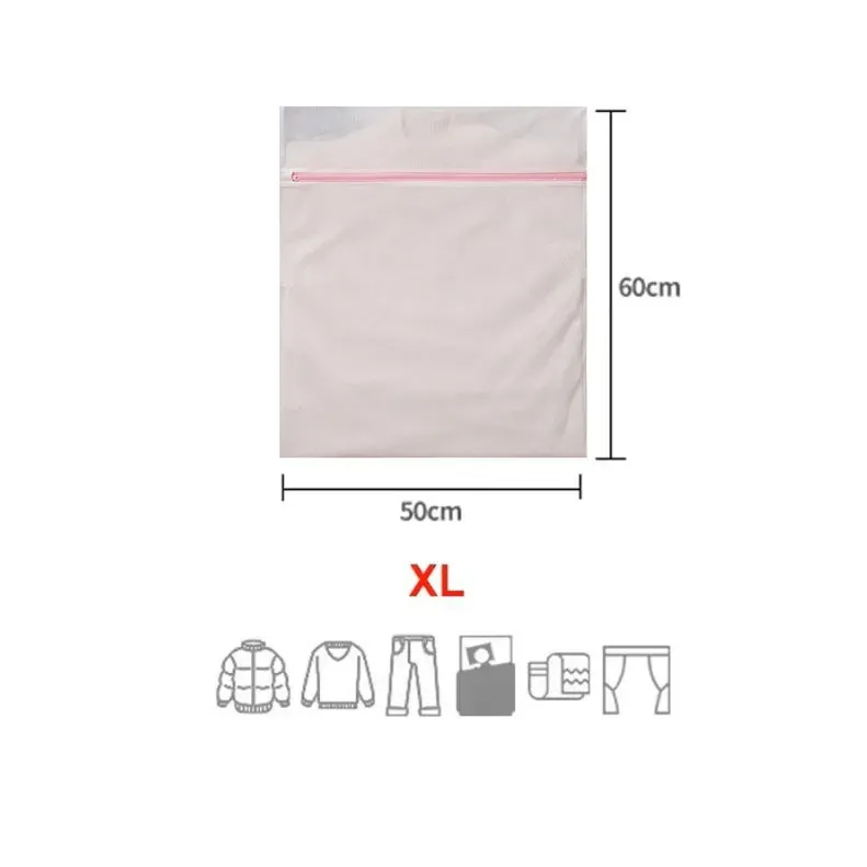 Sac à linge réutilisable pour machine à laver, filet de voyage pour chaussures et organisateur de sous-vêtements pour femme 7