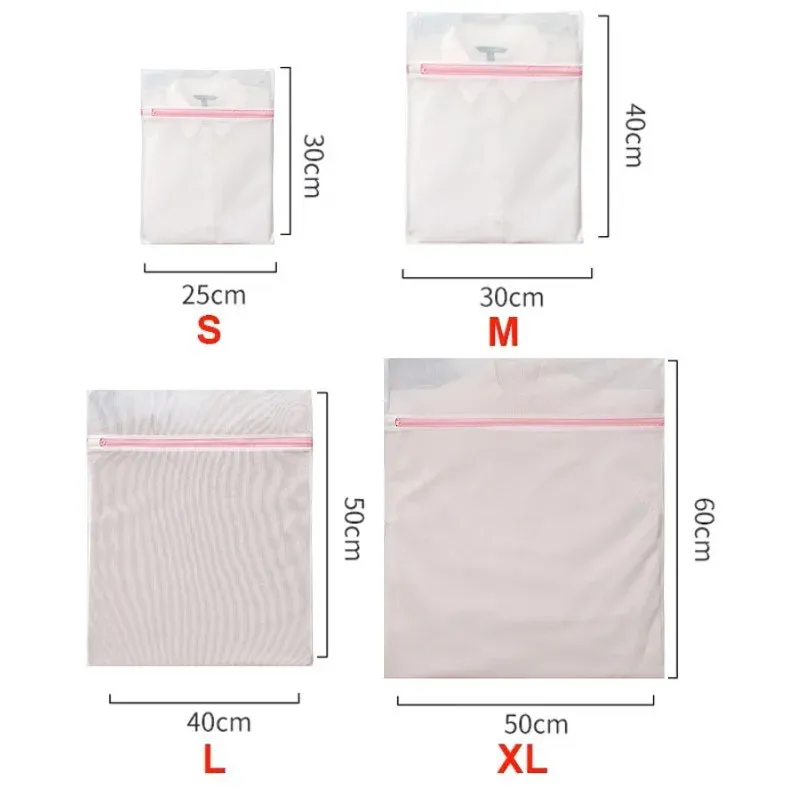 Sac à linge réutilisable pour machine à laver, filet de voyage pour chaussures et organisateur de sous-vêtements pour femme 11