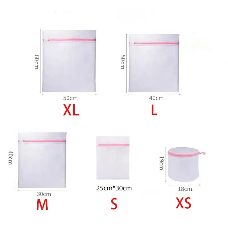 Sac à linge réutilisable pour machine à laver, filet de voyage pour chaussures et organisateur de sous-vêtements pour femme 10