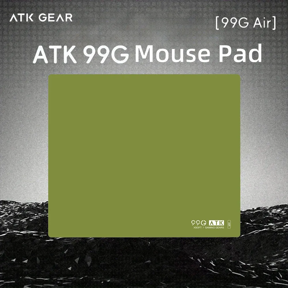 Tapis de souris gaming ATK 99G antidérapant à bords cousus
