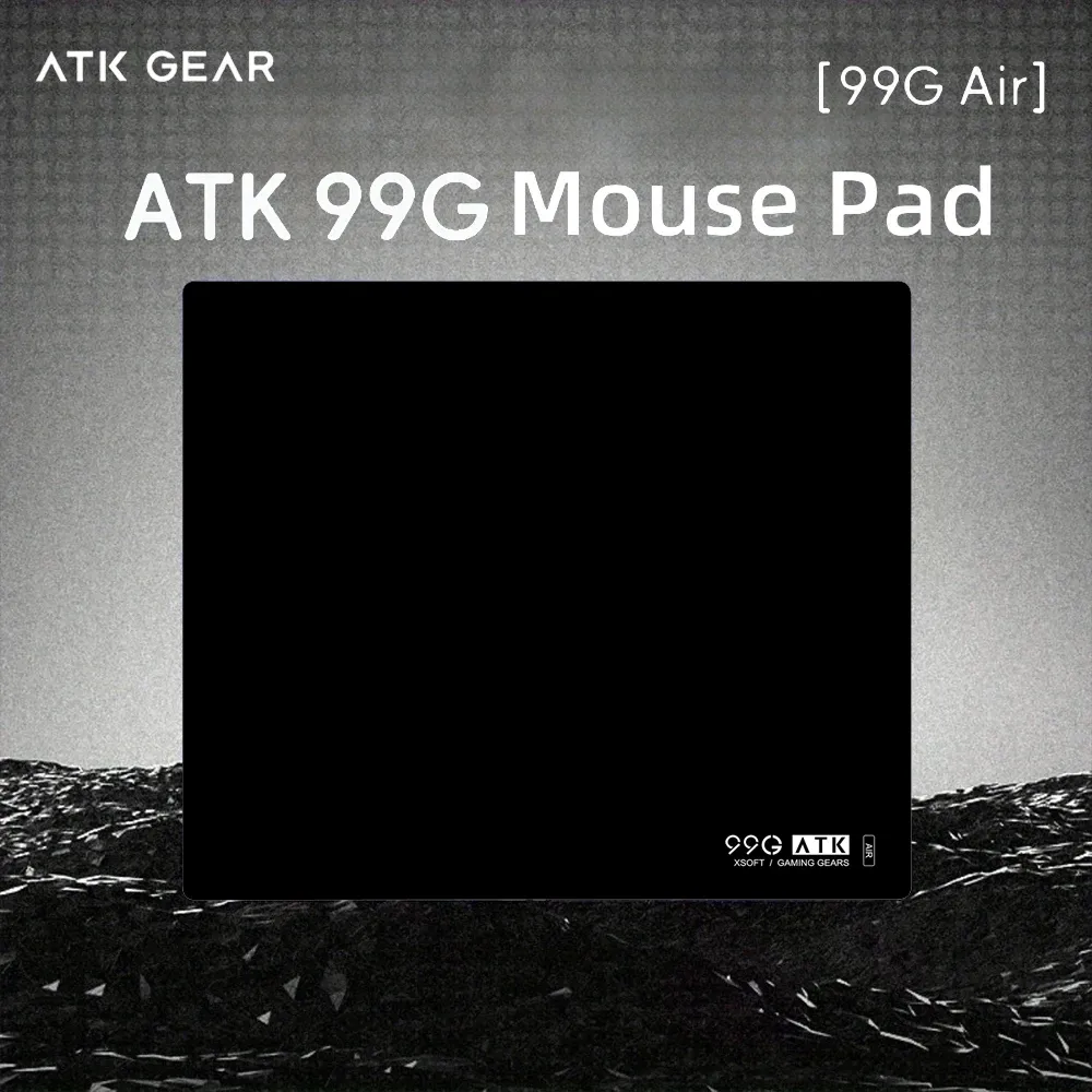 Tapis de souris gaming ATK 99G antidérapant à bords cousus 2