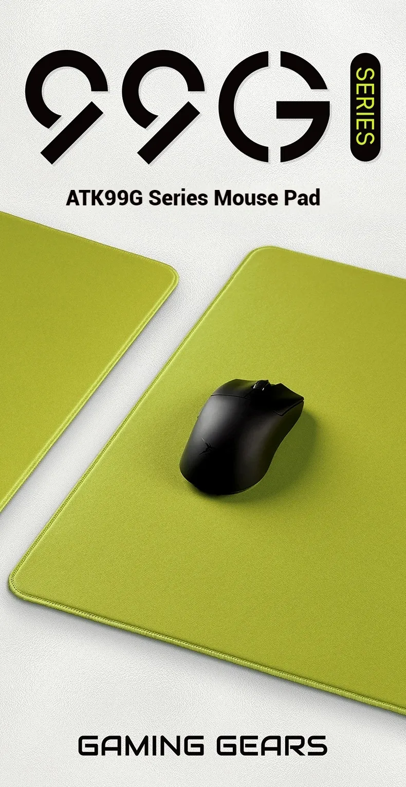 Surface et finition du tapis de souris ATK 99G