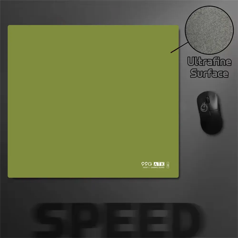Tapis de souris gaming ATK 99G antidérapant à bords cousus 11