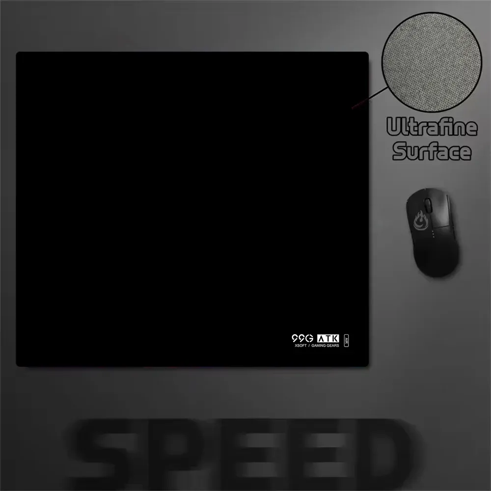 Tapis de souris gaming ATK 99G antidérapant à bords cousus 10