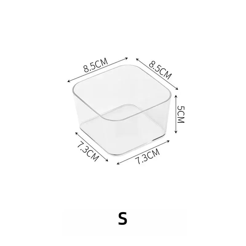 Boîte de rangement pour cosmétiques et papiers, adaptée au maquillage, aux fournitures de bureau et au rangement domestique, organisateur de bureau et de tiroir 9