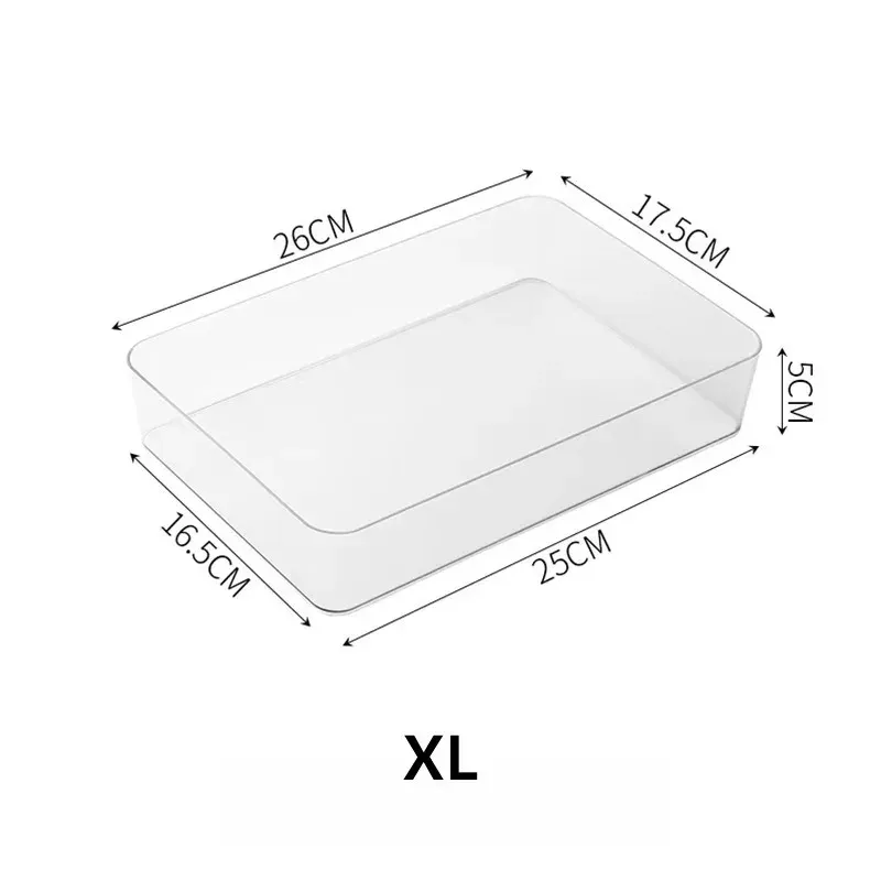 Boîte de rangement pour cosmétiques et papiers, adaptée au maquillage, aux fournitures de bureau et au rangement domestique, organisateur de bureau et de tiroir 10