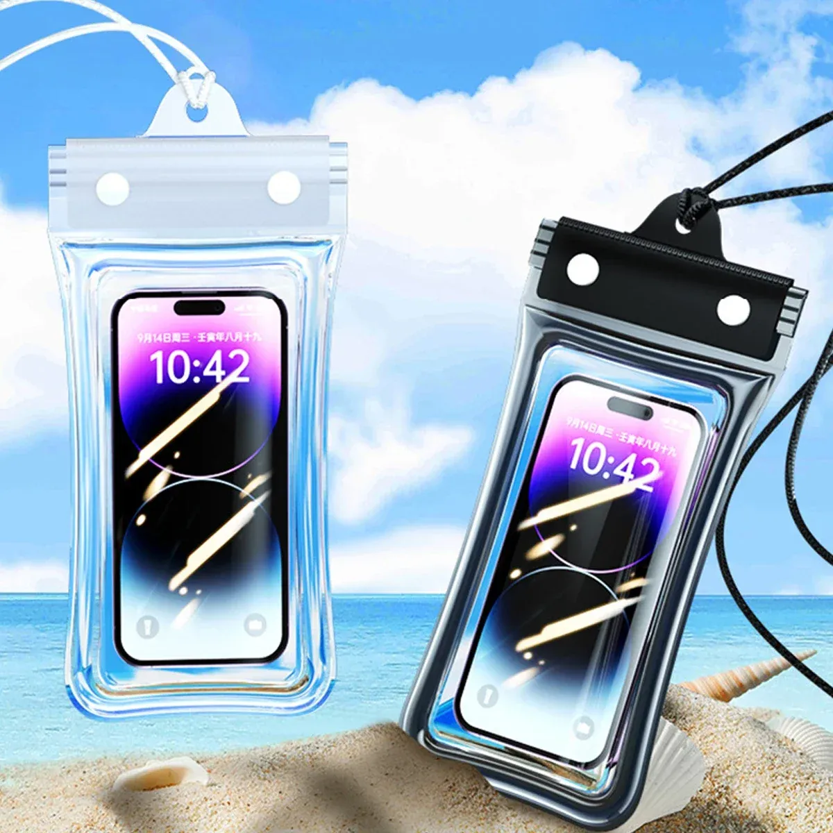 Coque de téléphone étanche flottante