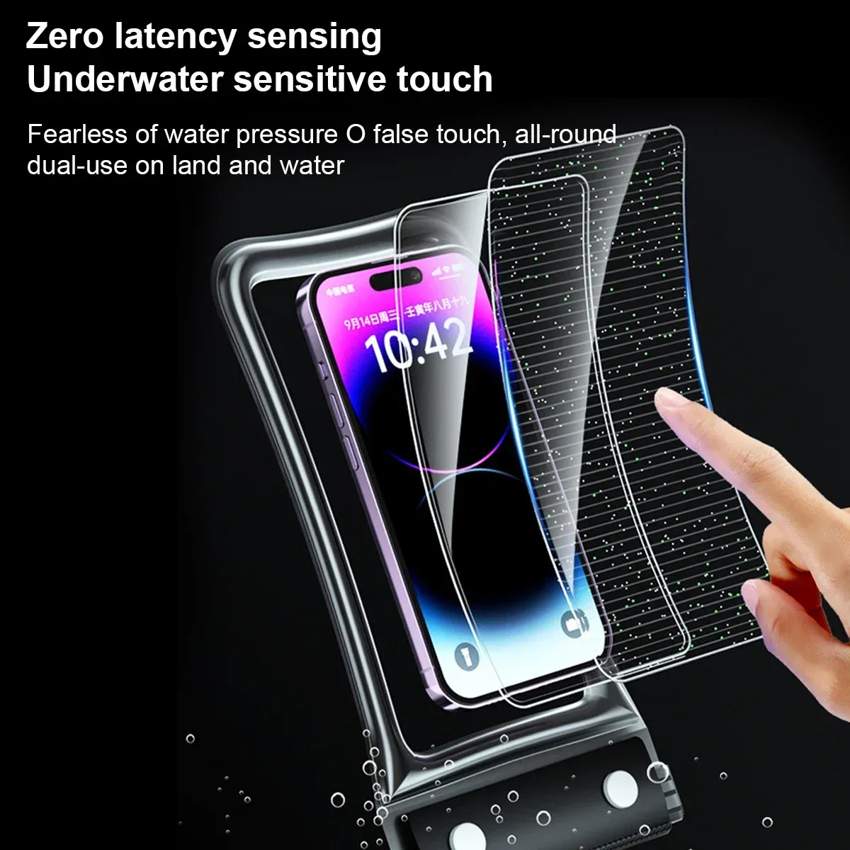 Fenêtre transparente de la coque étanche