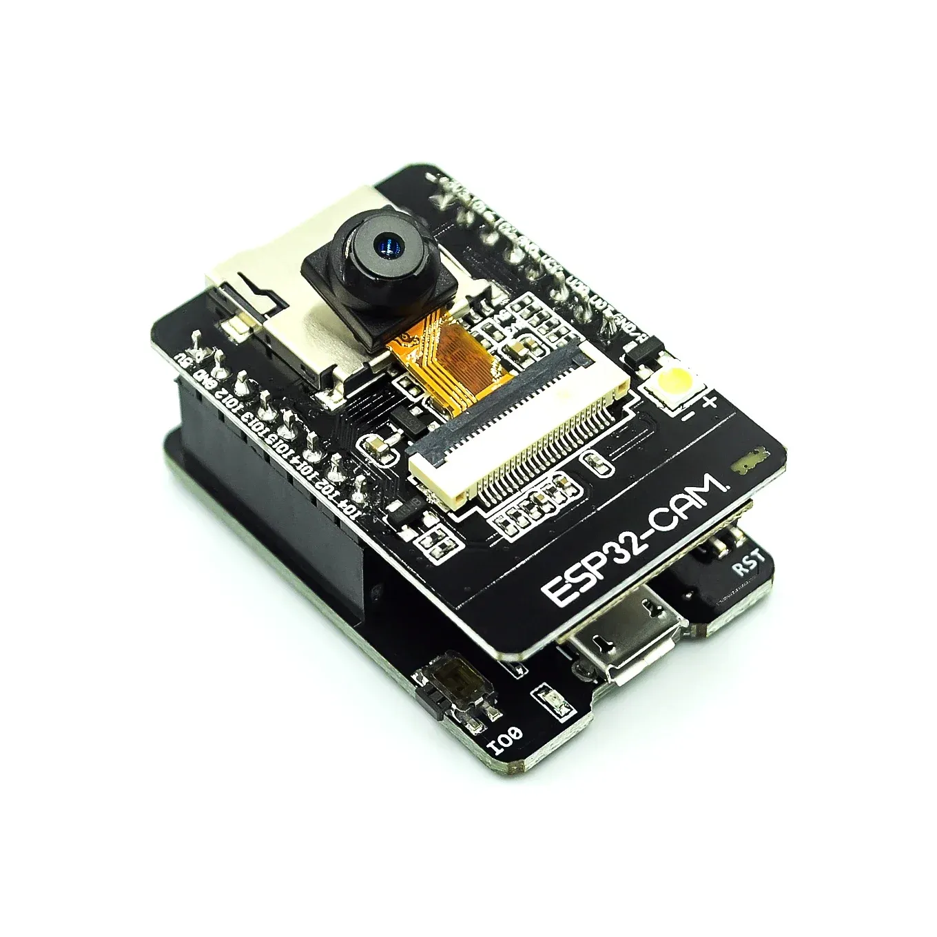 Carte de développement ESP32-CAM avec caméra OV3660, Bluetooth, WiFi, carte d'programmation ESP32-CAM-MB (micro USB) et convertisseur CH340G 5 V - Image 1
