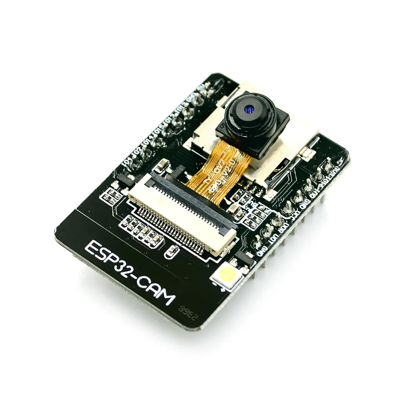 Carte de développement ESP32-CAM avec caméra OV3660, Bluetooth, WiFi, carte d'programmation ESP32-CAM-MB (micro USB) et convertisseur CH340G 5 V 9