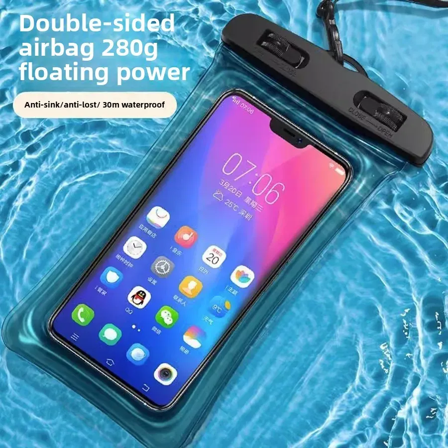 Pochette étanche pour smartphone, vue d'ensemble