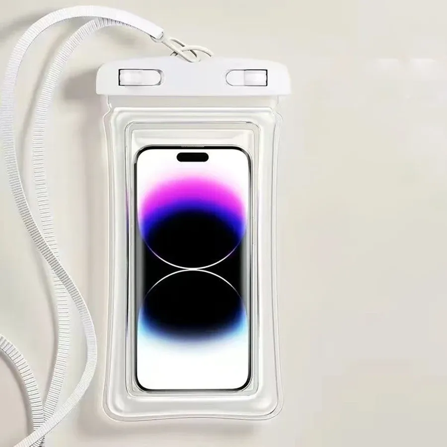 Pochette de téléphone étanche IPX8 pour iPhone 15, 14, 13 Pro Max et Plus, idéale pour la plage et les croisières 8