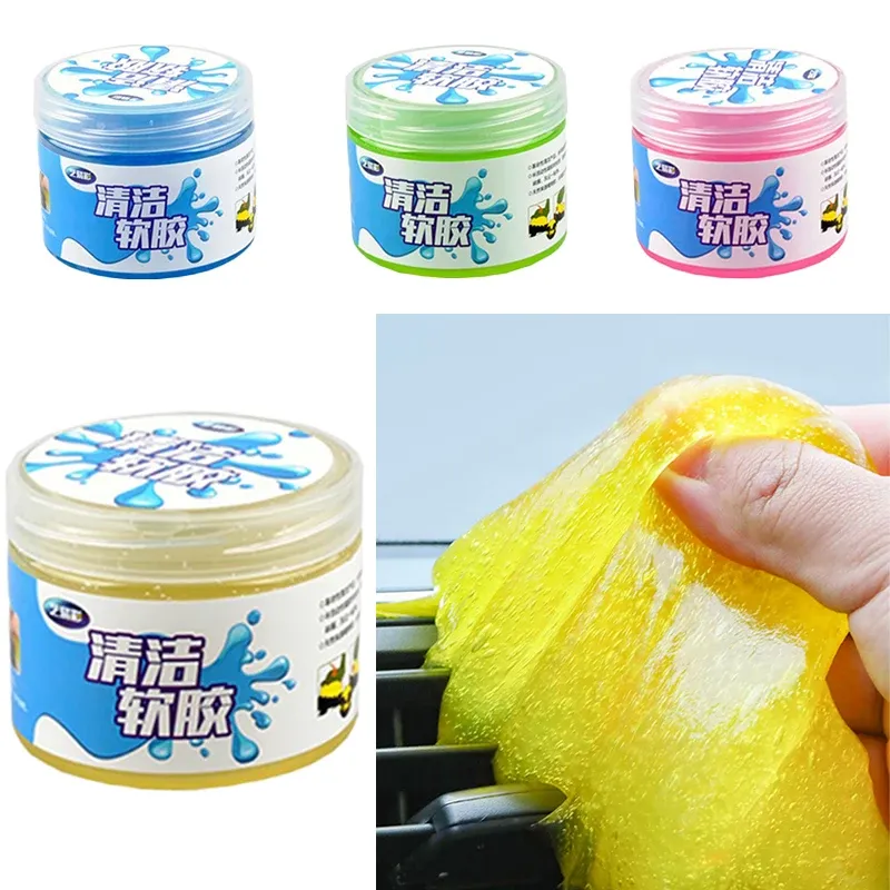Gel de nettoyage multi-usage réutilisable pour grilles d'aération de voiture, claviers et ordinateurs portables – Réf. D343 - Image 1