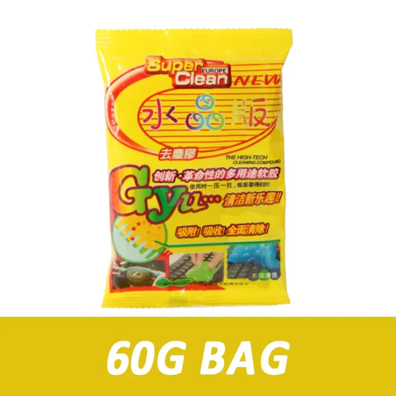 Gel de nettoyage multi-usage réutilisable pour grilles d'aération de voiture, claviers et ordinateurs portables – Réf. D343 10