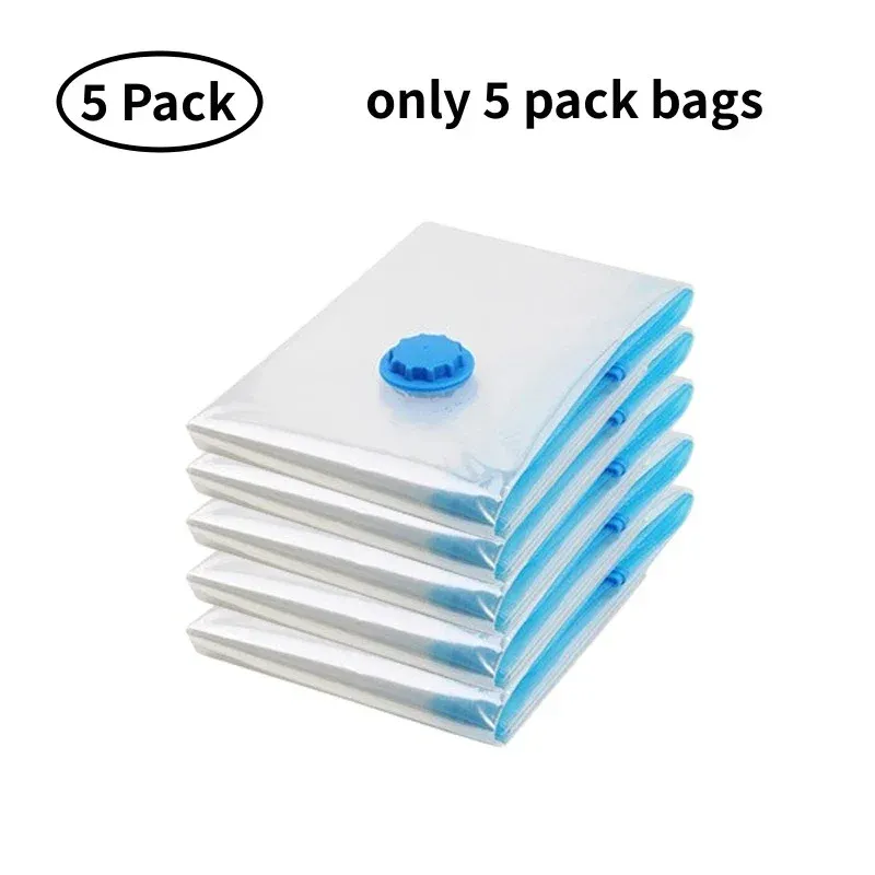 Sacs de rangement sous vide pour vêtements, oreillers et couvertures, format compact idéal pour le voyage 12